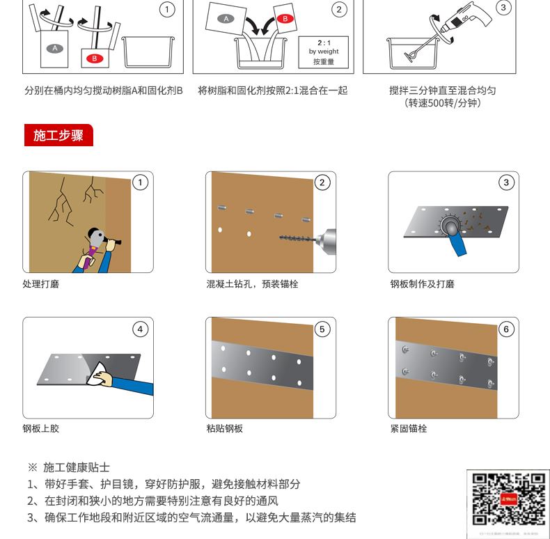 包钢日土粘钢加固施工过程